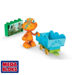 Mega Blocks Динозавърът Бъди с вагон Dinosaur Train 7401